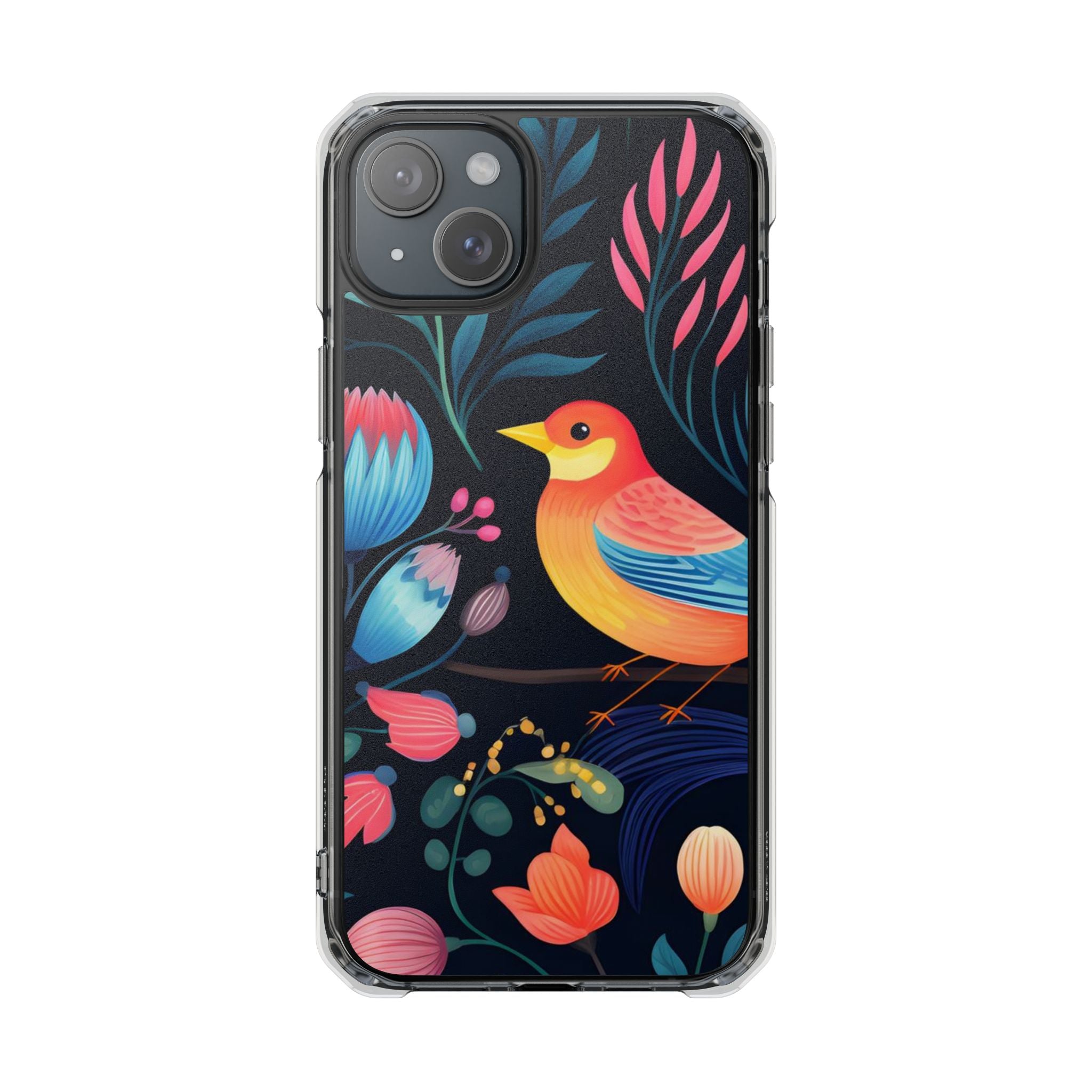 Bright Birds - Magnetic Clear Impact Case