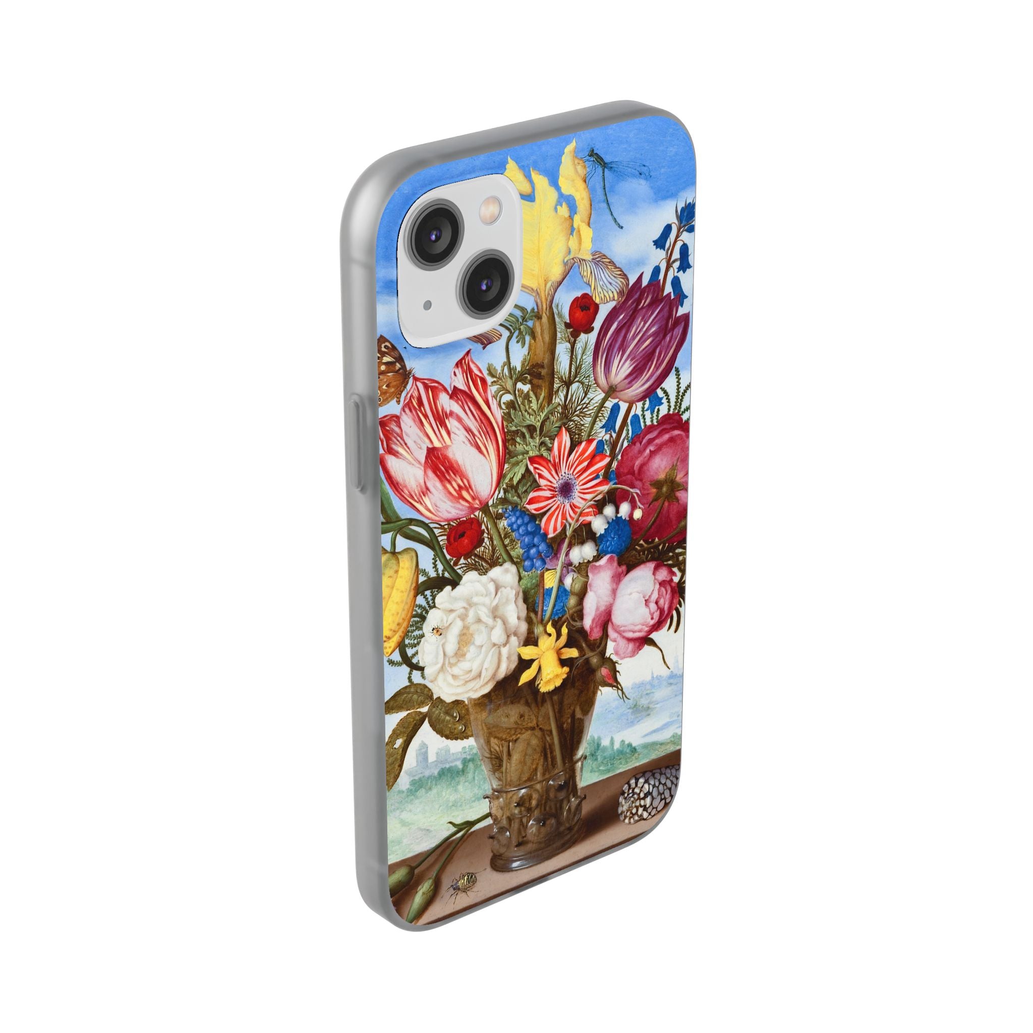 Bouquet of Flowers by Ambrosius Bosschaert - Flexi Case