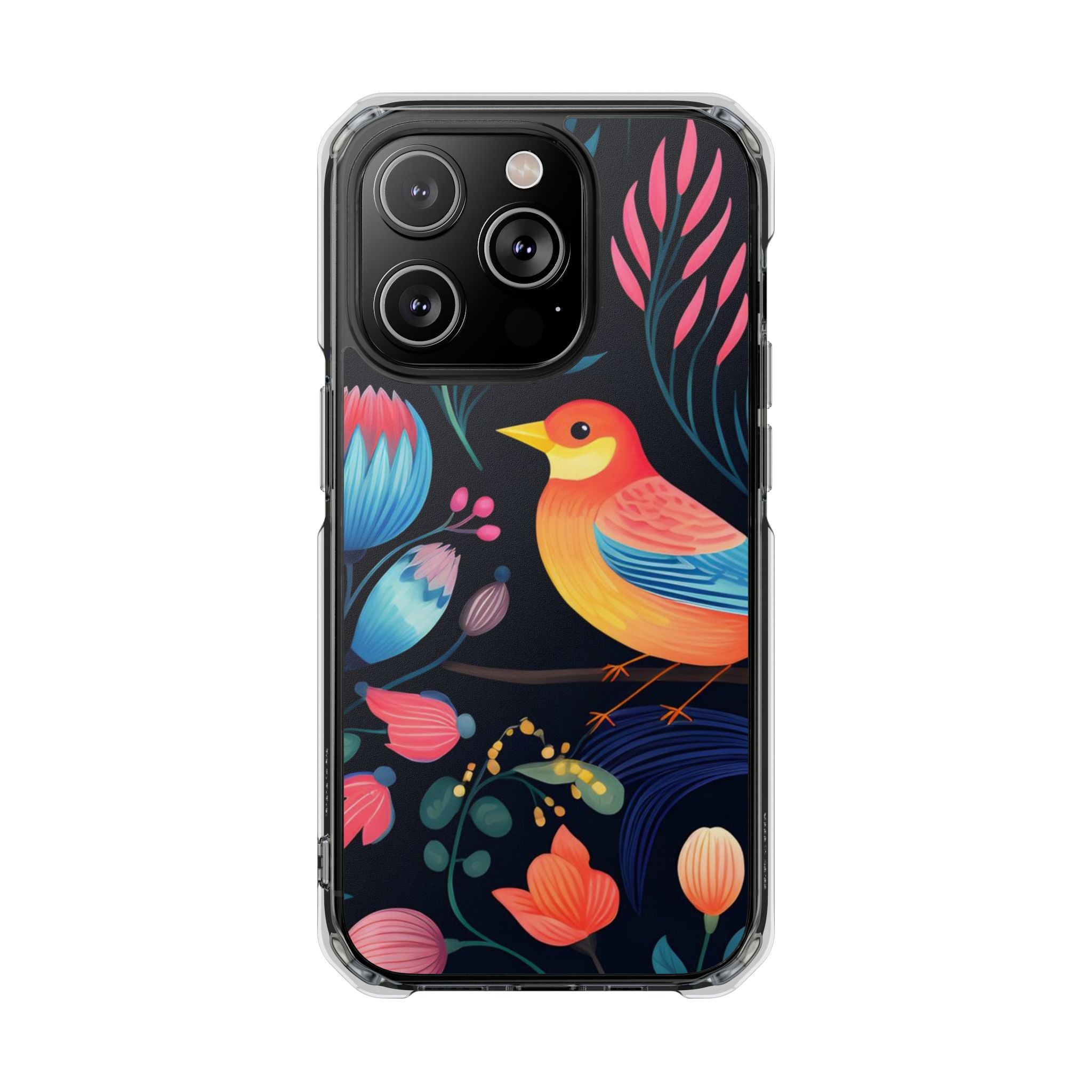 Bright Birds - Magnetic Clear Impact Case