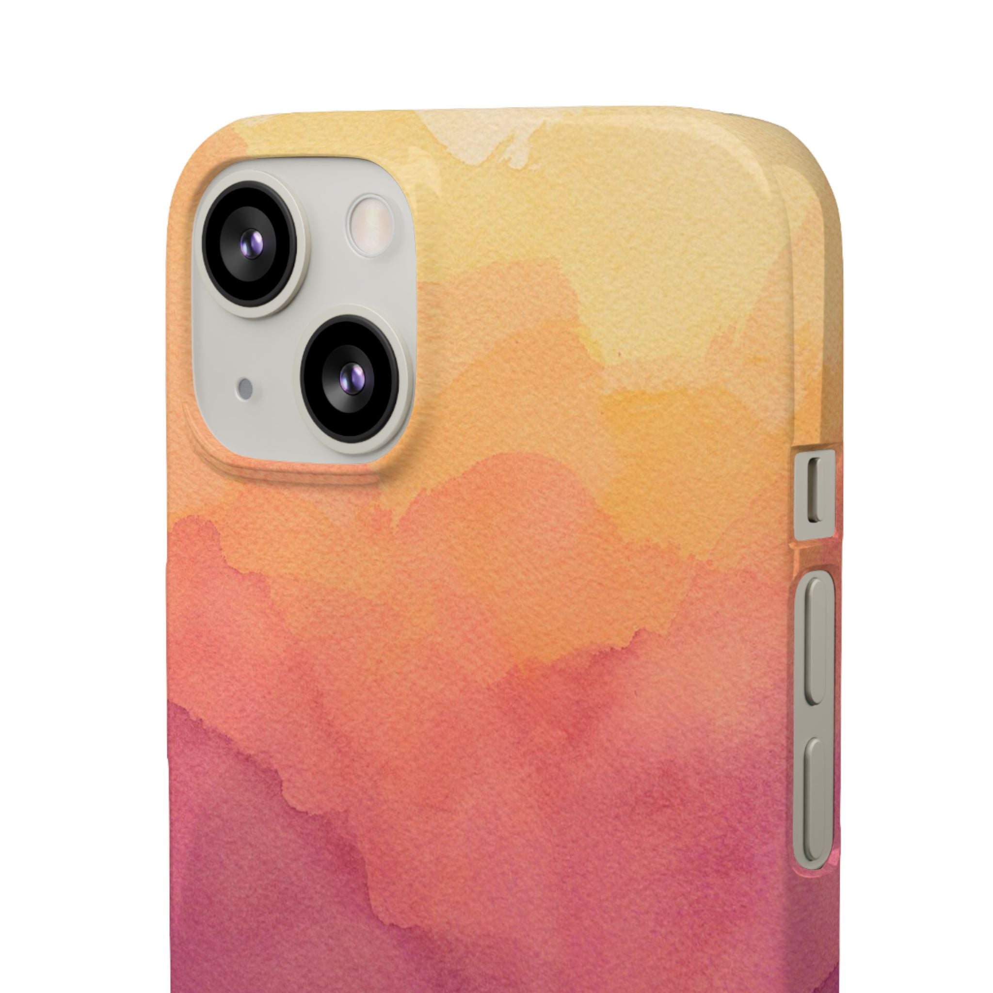 Watercolour Sunrise - Snap Case