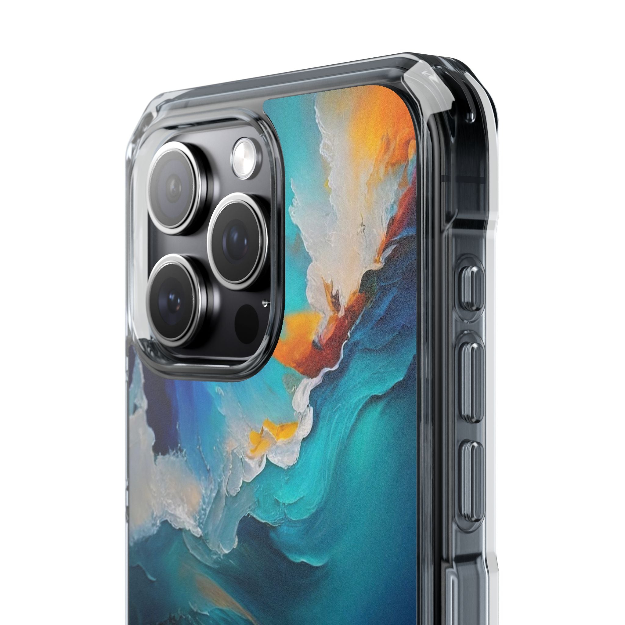 Brushstrokes - Magnetic Clear Impact Case