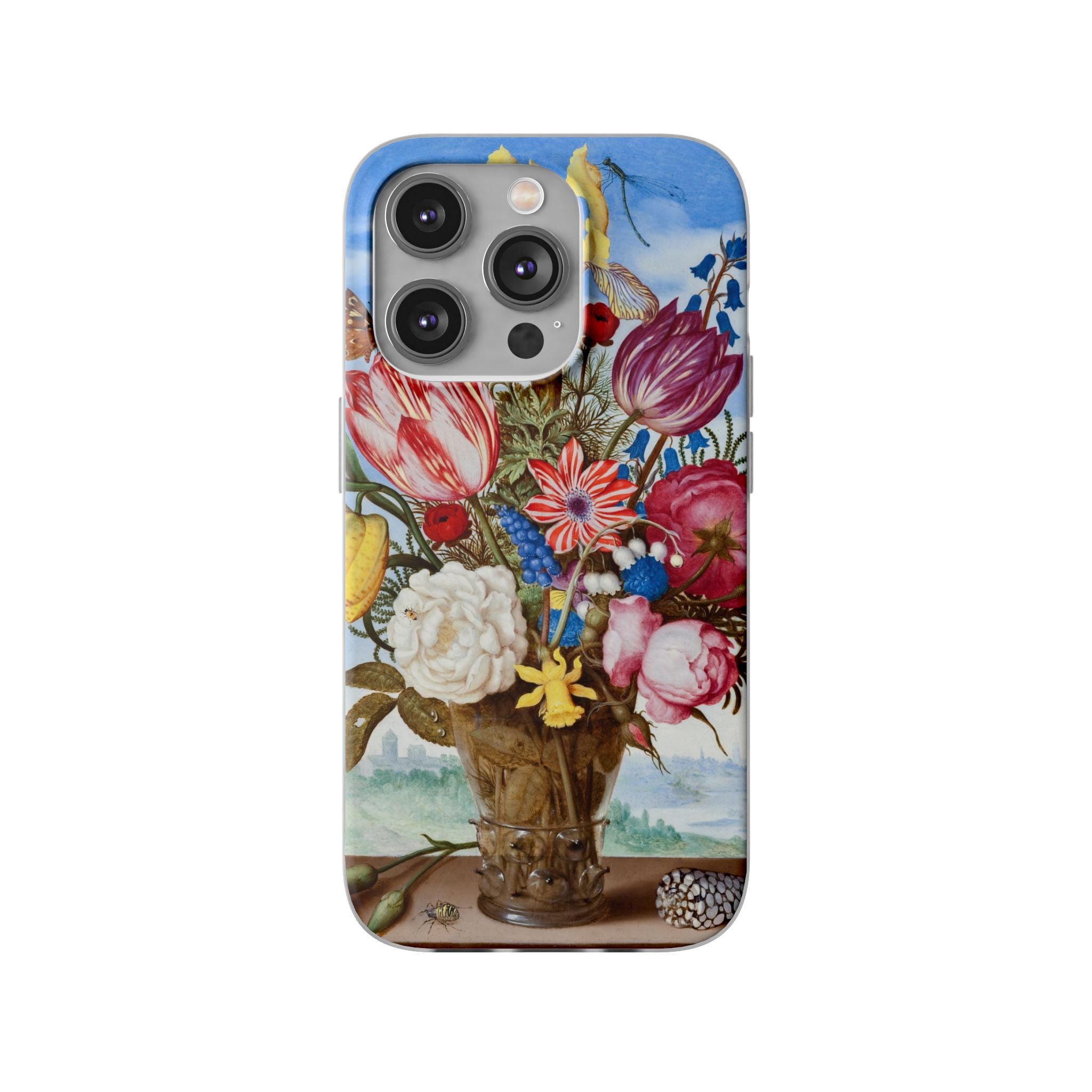 Bouquet of Flowers by Ambrosius Bosschaert - Flexi Case