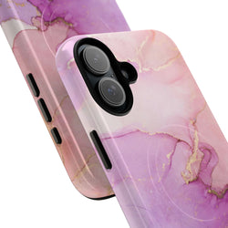 Image of Pink Marble - Tough Magnetic Case