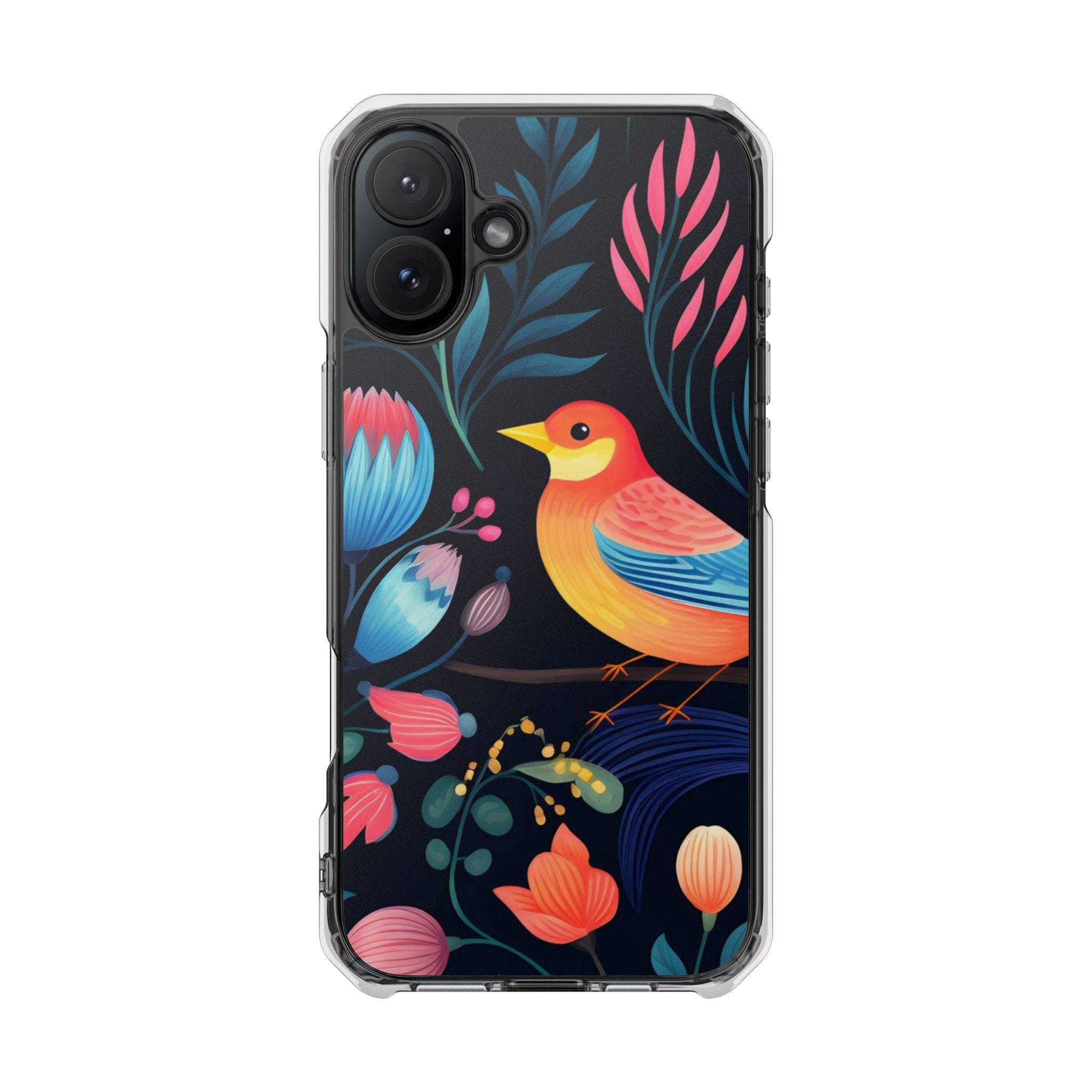 Bright Birds - Magnetic Clear Impact Case