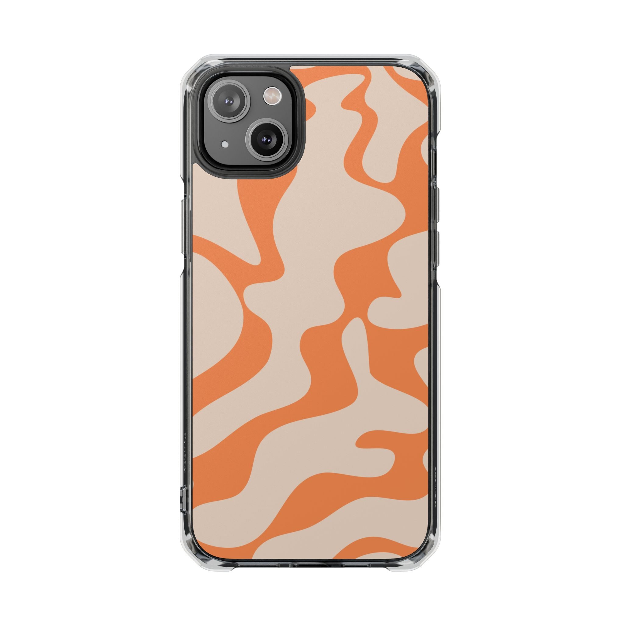 Retro Ripples - Magnetic Clear Impact Case