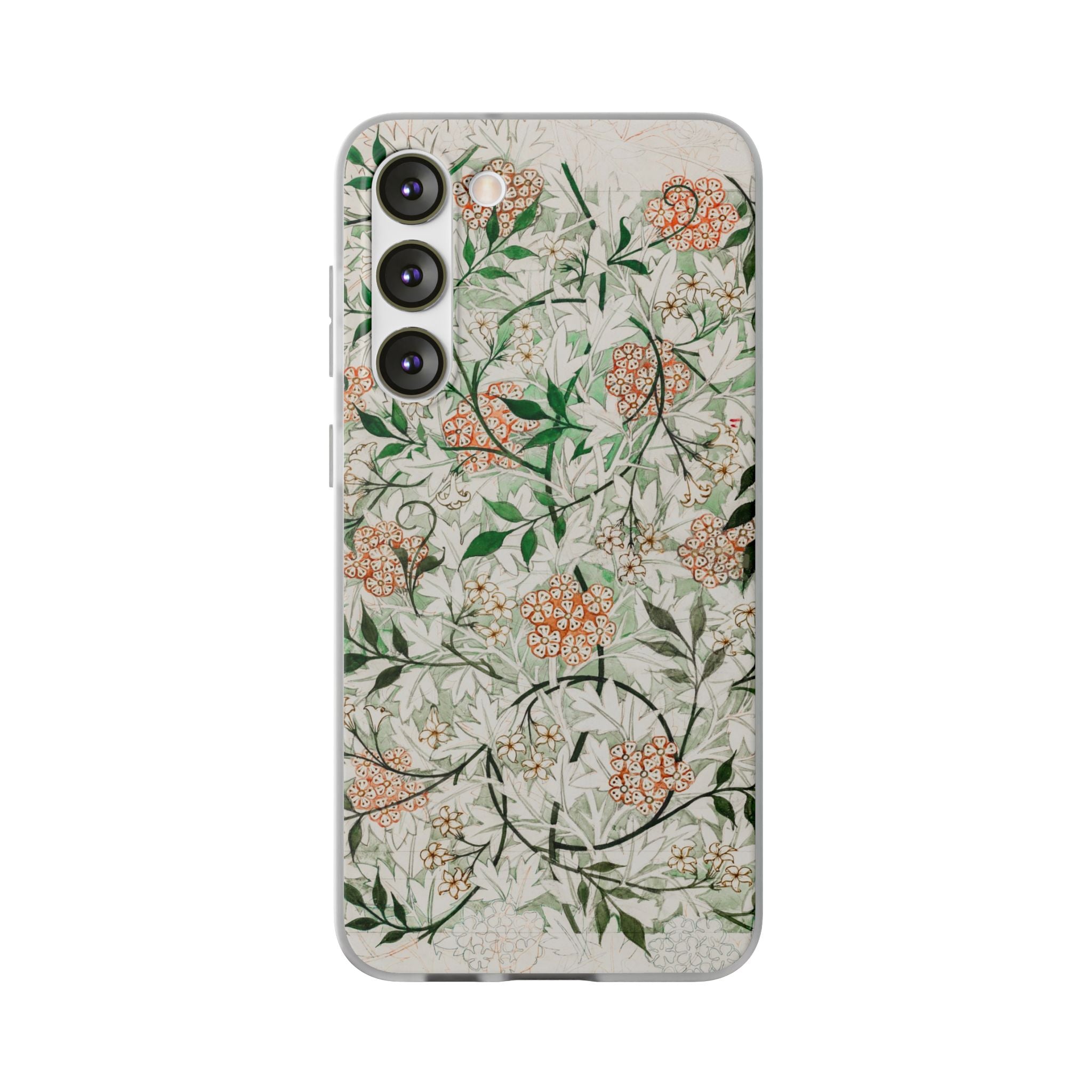 William Morris's (1834-1896) famous Jasmine pattern artwork - Flexi Case