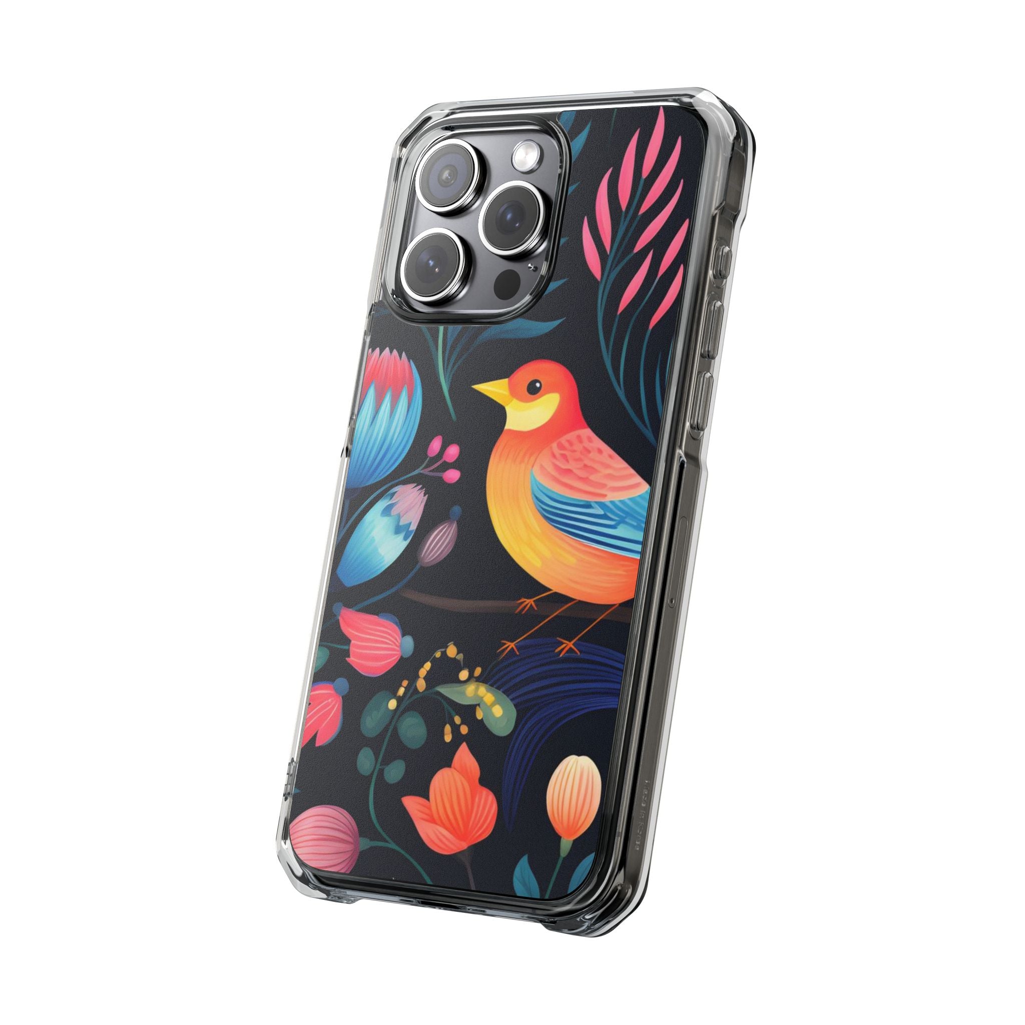 Bright Birds - Magnetic Clear Impact Case