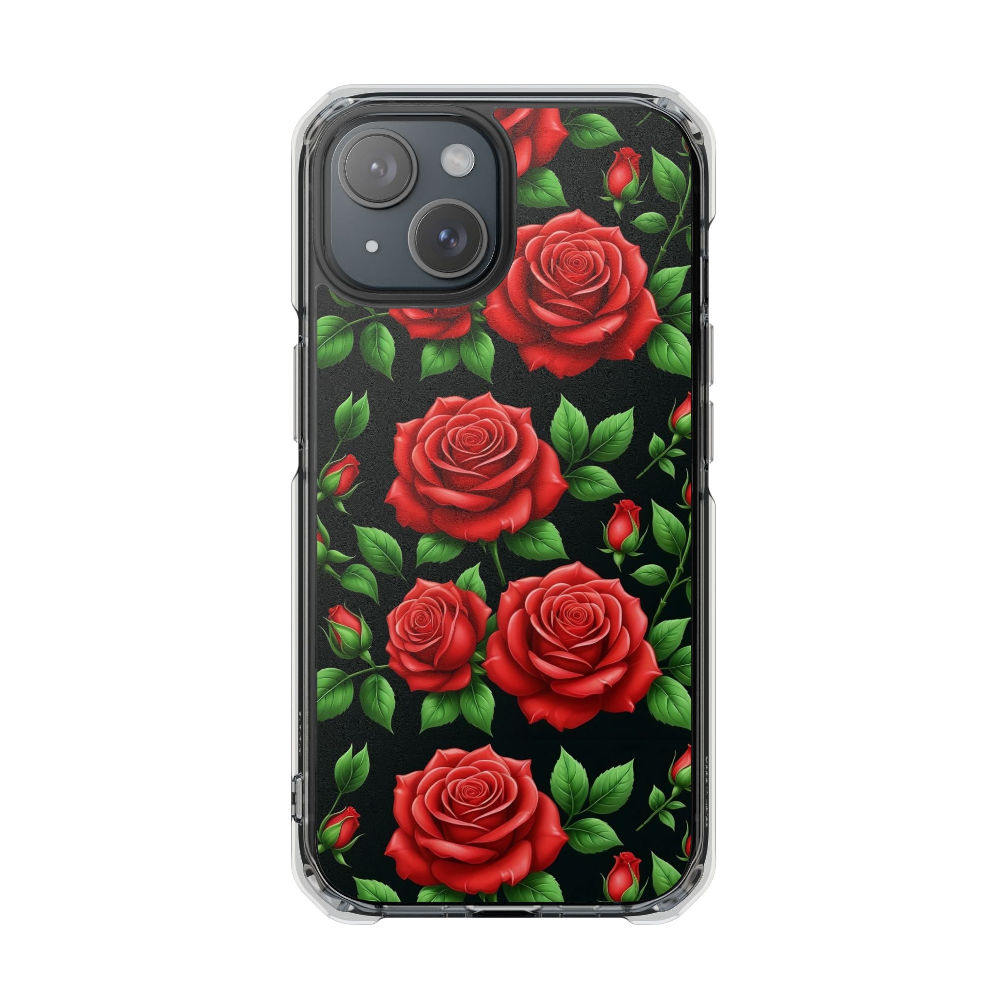 Roses are Red - Magnetic Clear Impact Case
