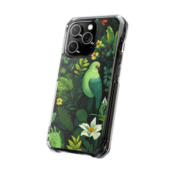 Image of Bird of Green - Magnetic Clear Impact Case