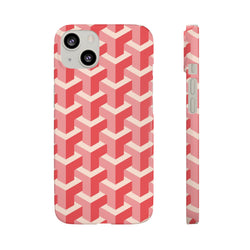 Image of Pink Geo - Snap Case