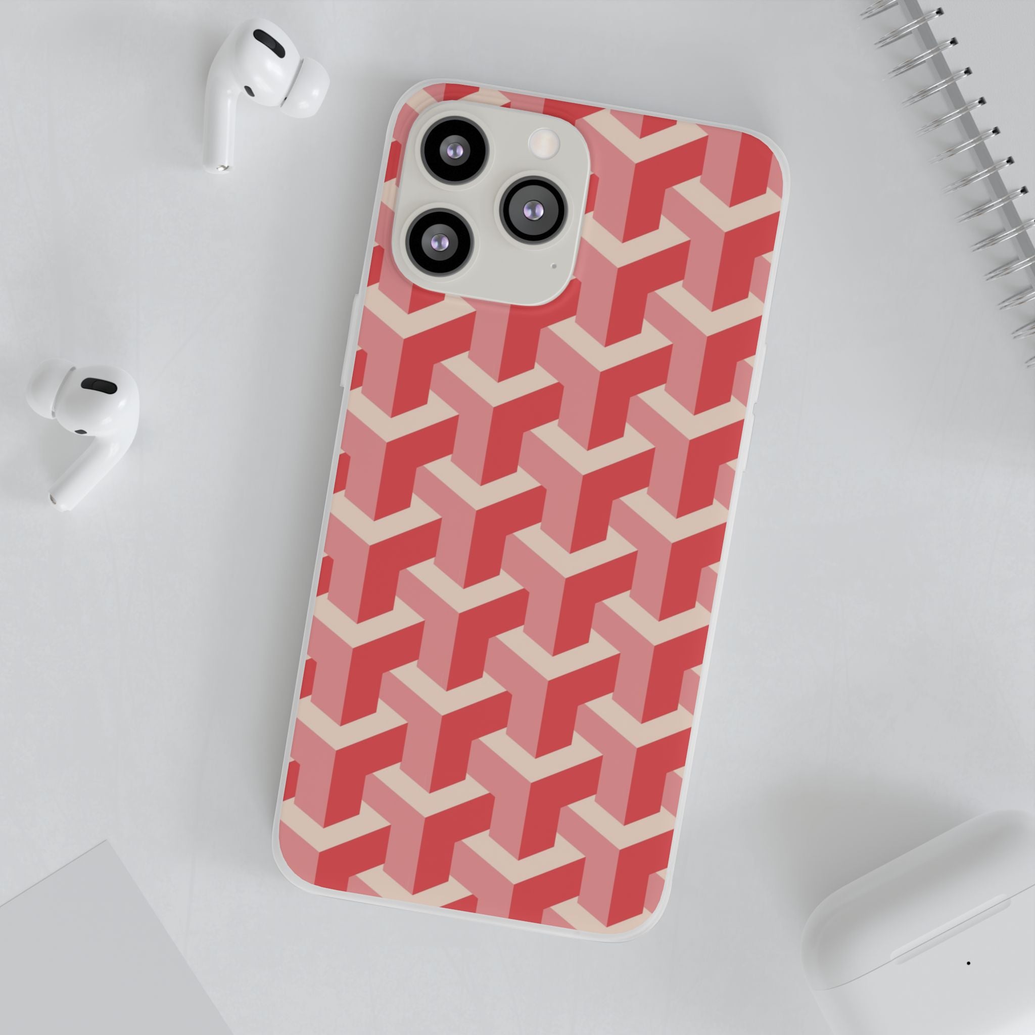 Pink Geo - Flexi Case