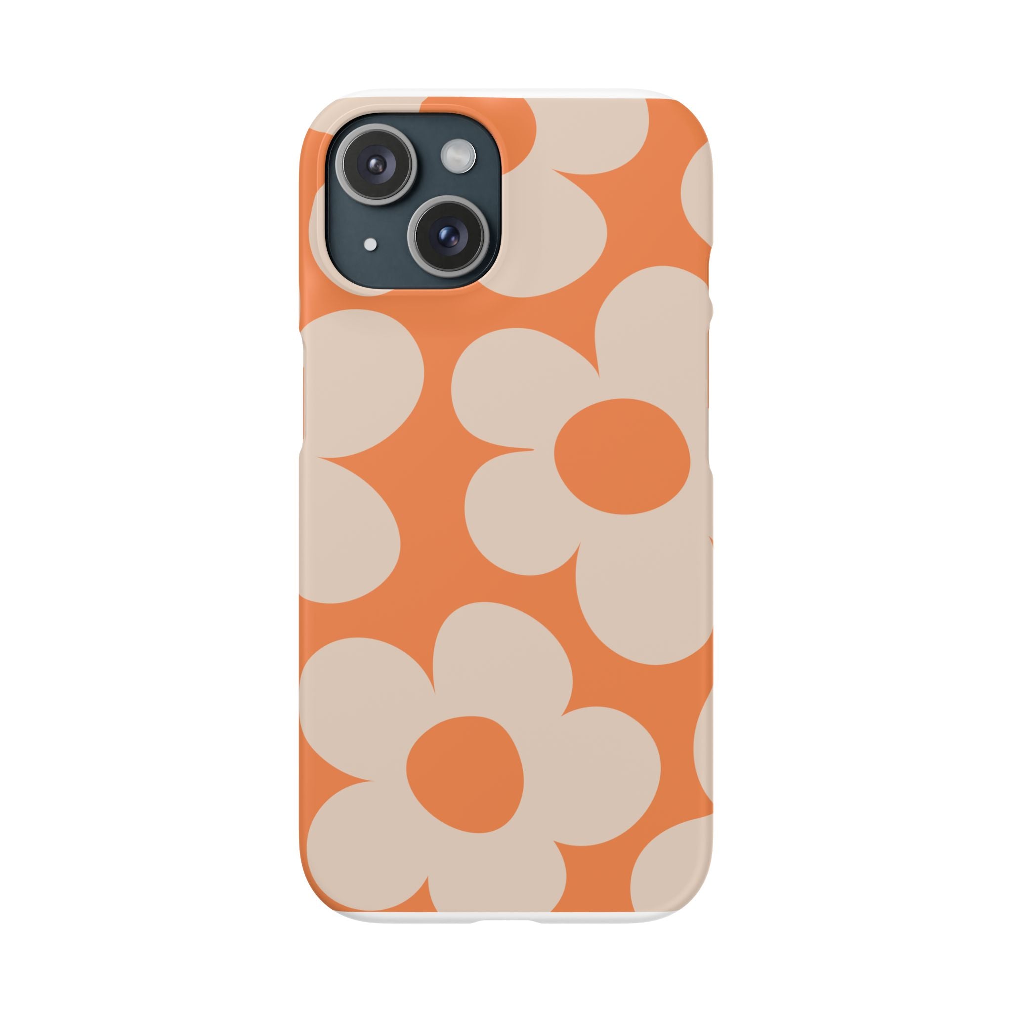 Retro Flowers - Snap Case