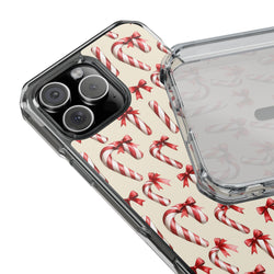 Image of Candy Cane Lane - Magnetic Clear Impact Case