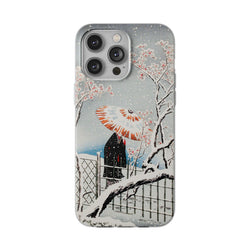 Image of Plum Tree in Snow by Hiroaki Takahashi - Flexi Case