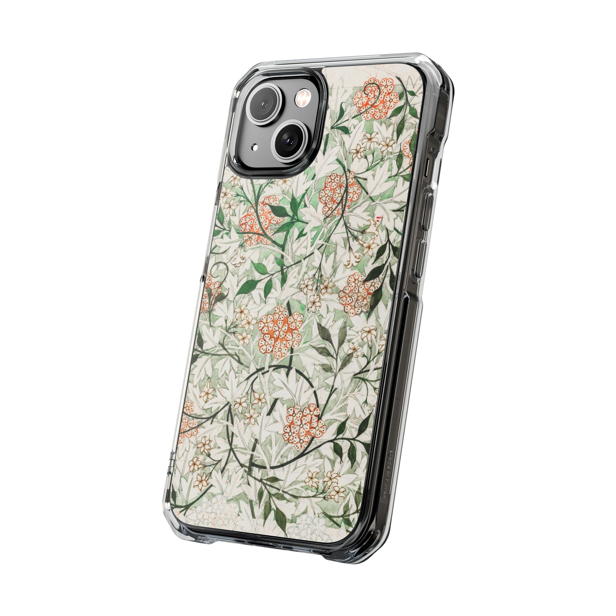 William Morris's (1834-1896) famous Jasmine pattern artwork - Magnetic Clear Impact Case