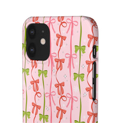 Image of Christmas Ribbon - Snap Case