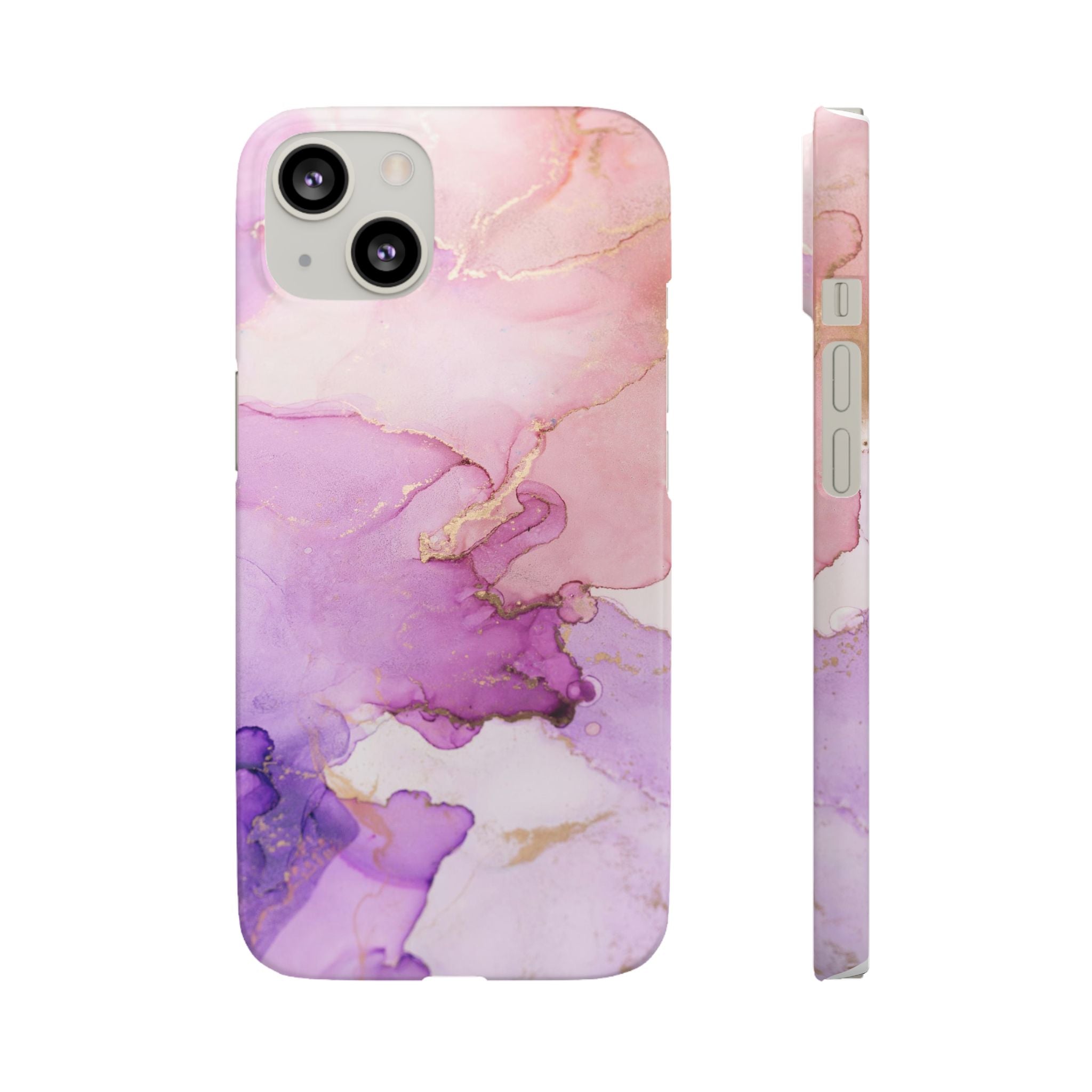 Pink Marble - Snap Case