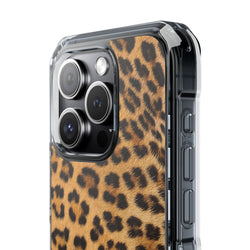 Image of Leopard - Magnetic Clear Impact Case