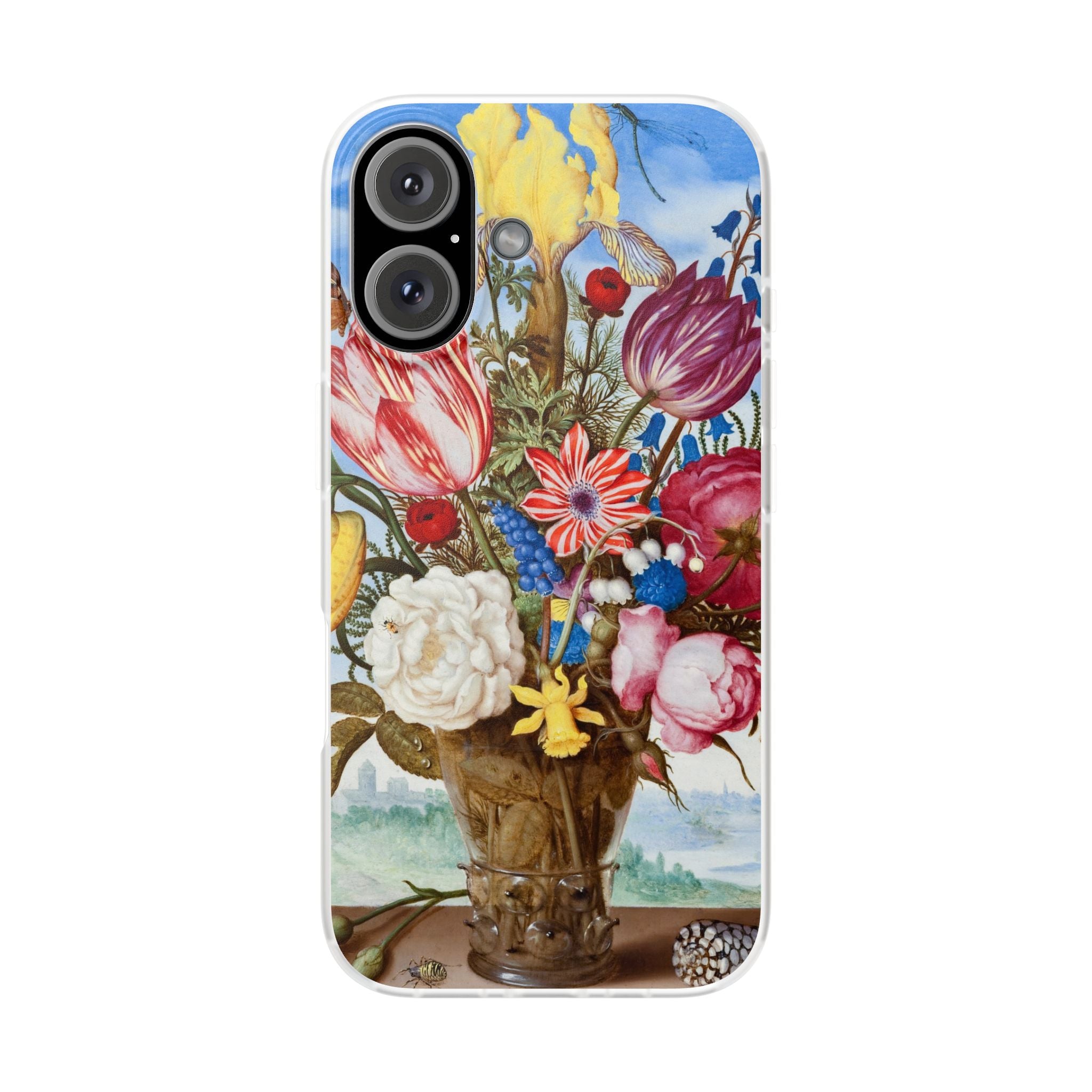 Bouquet of Flowers by Ambrosius Bosschaert - Flexi Case