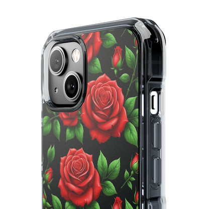 Roses are Red - Magnetic Clear Impact Case