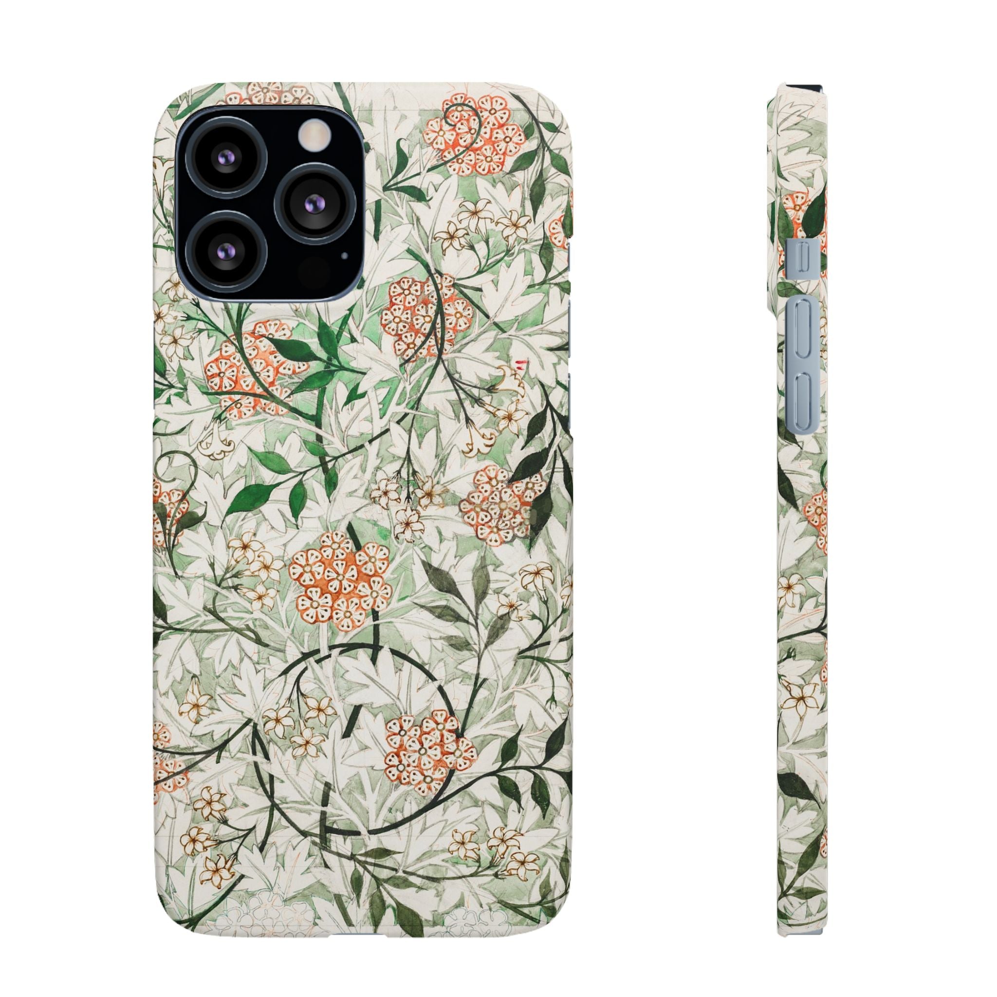 William Morris's (1834-1896) famous Jasmine pattern artwork - Snap Case