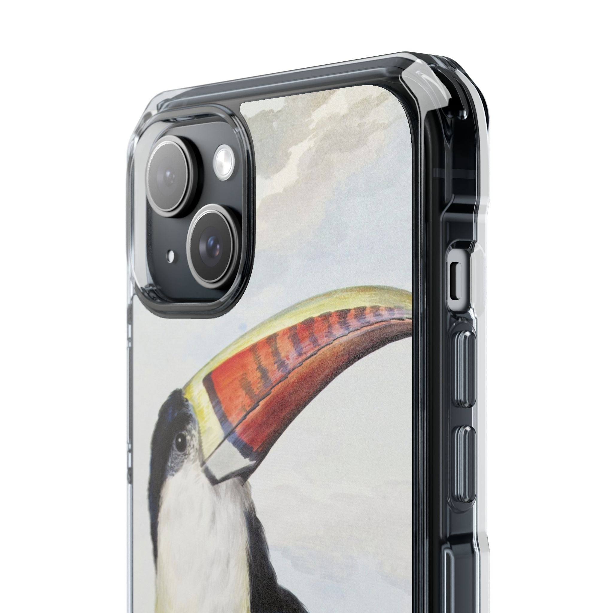 Red-billed Toucan (1748) - Magnetic Clear Impact Case