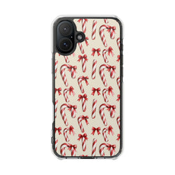 Image of Candy Cane Lane - Magnetic Clear Impact Case