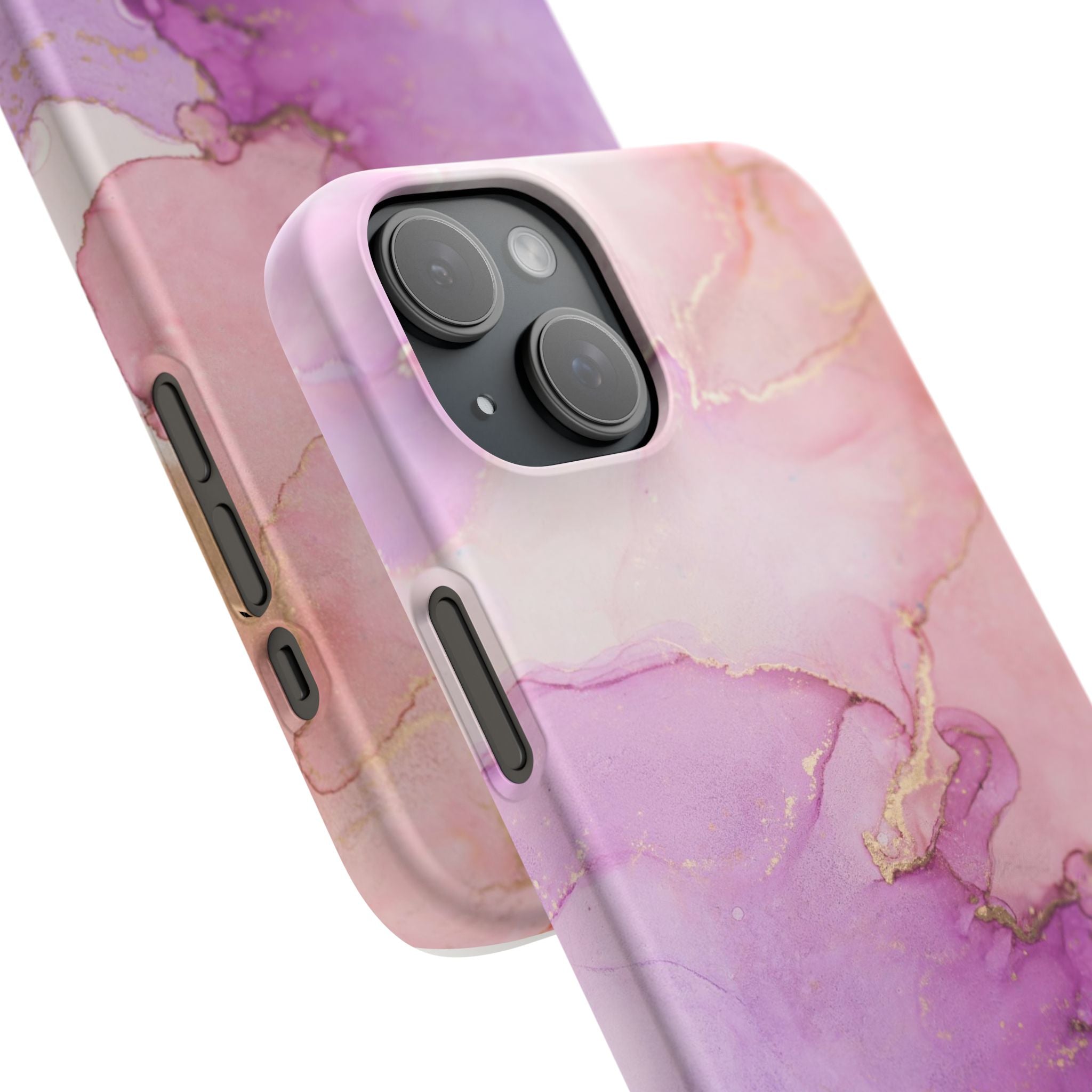 Pink Marble - Snap Case