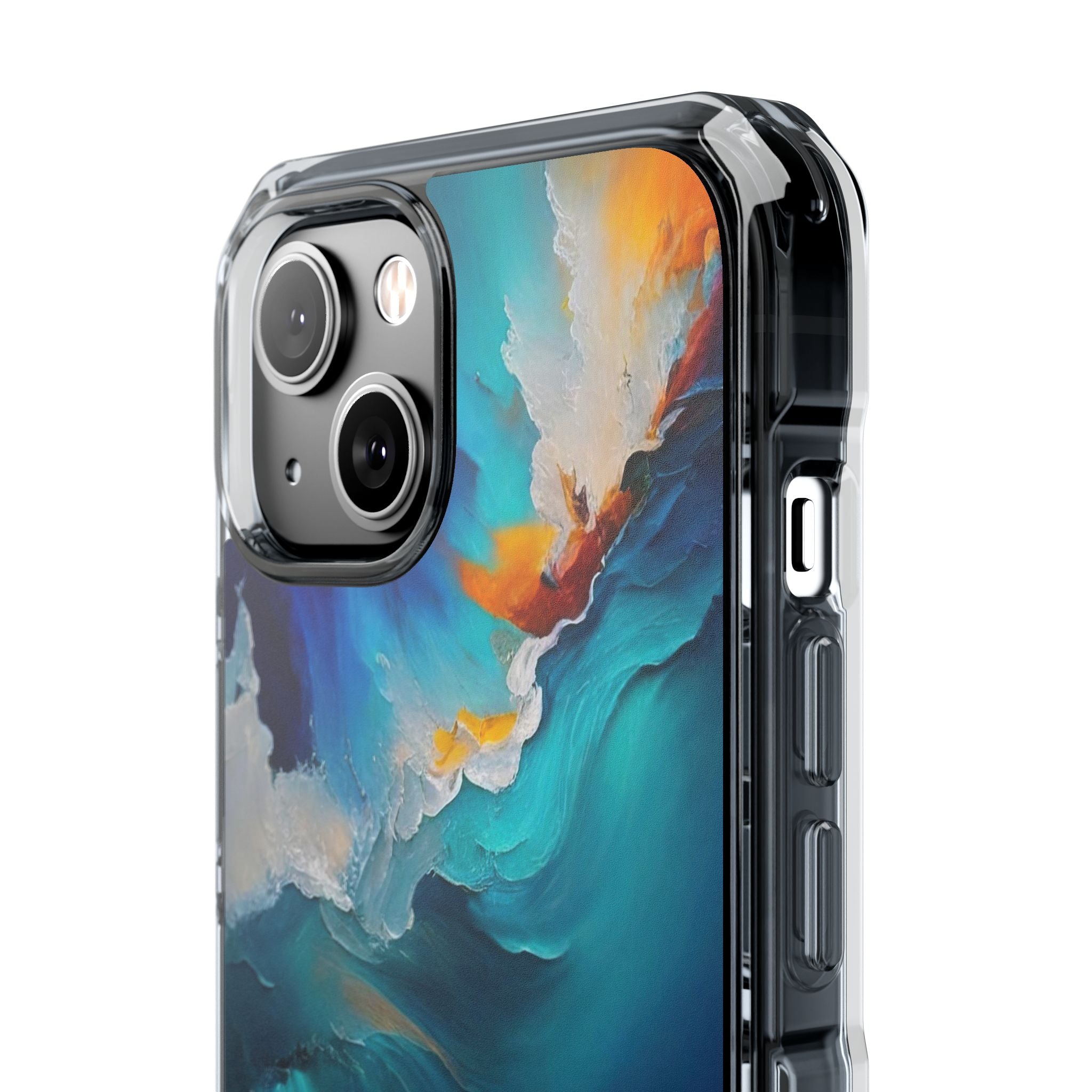 Brushstrokes - Magnetic Clear Impact Case