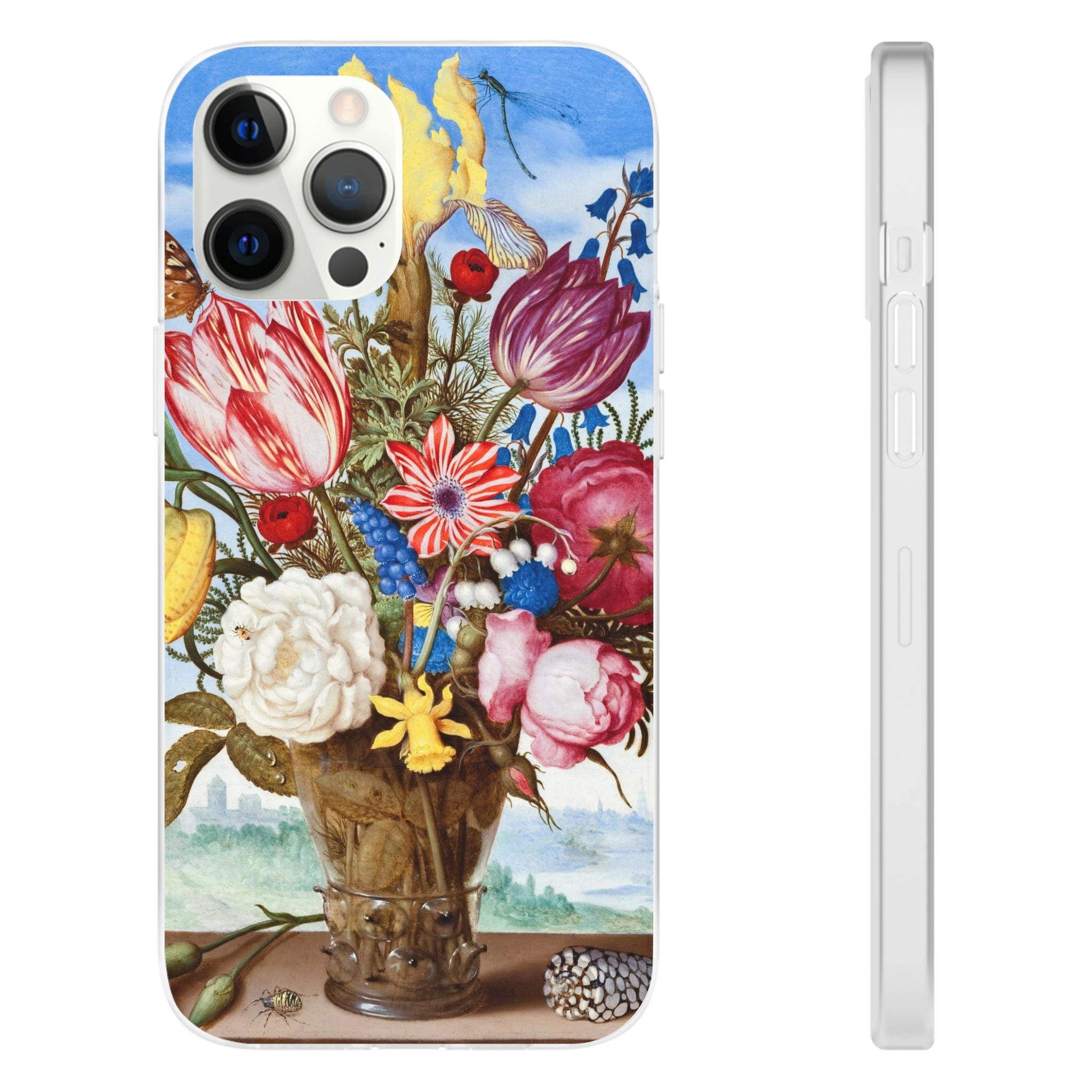 Bouquet of Flowers by Ambrosius Bosschaert - Flexi Case