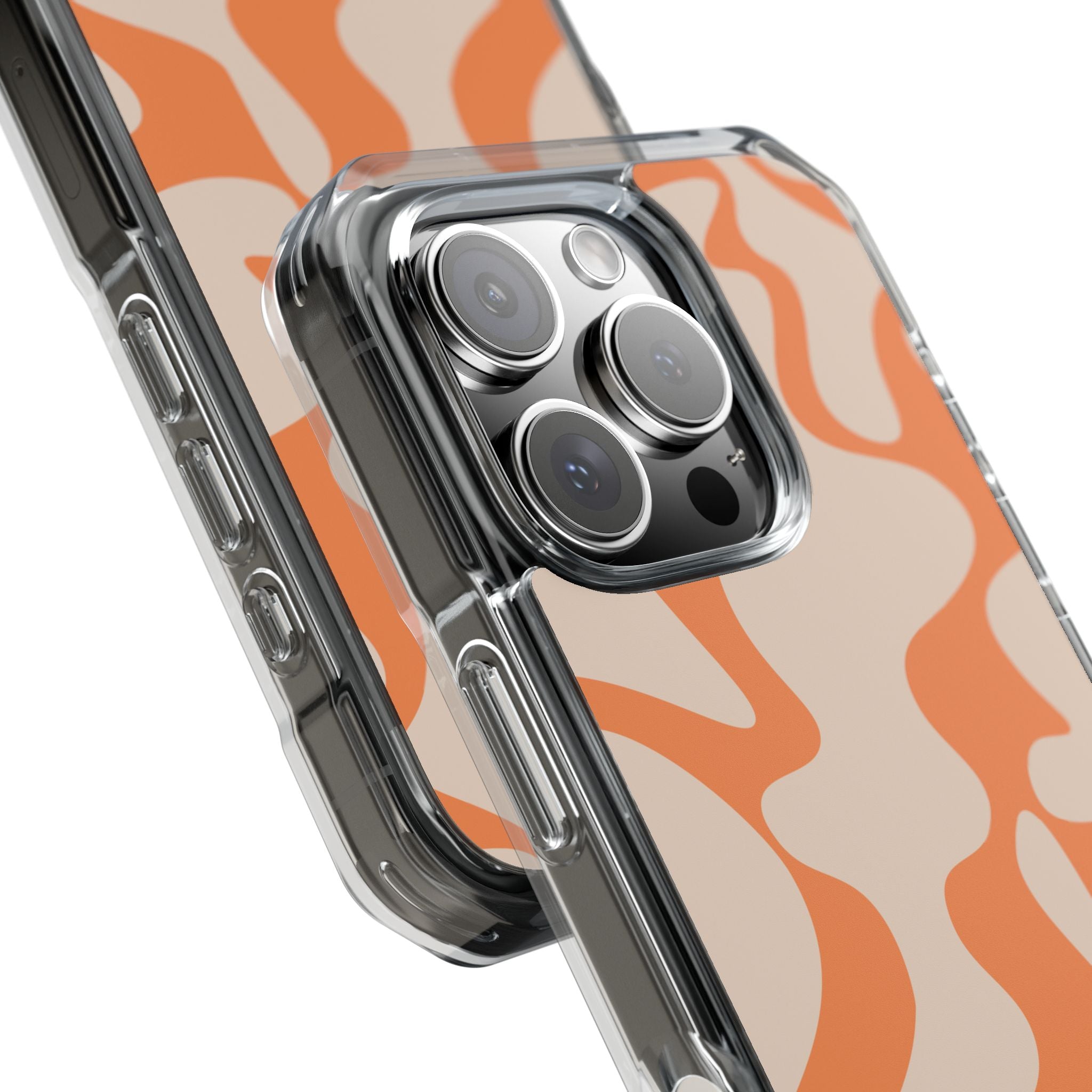 Retro Ripples - Magnetic Clear Impact Case