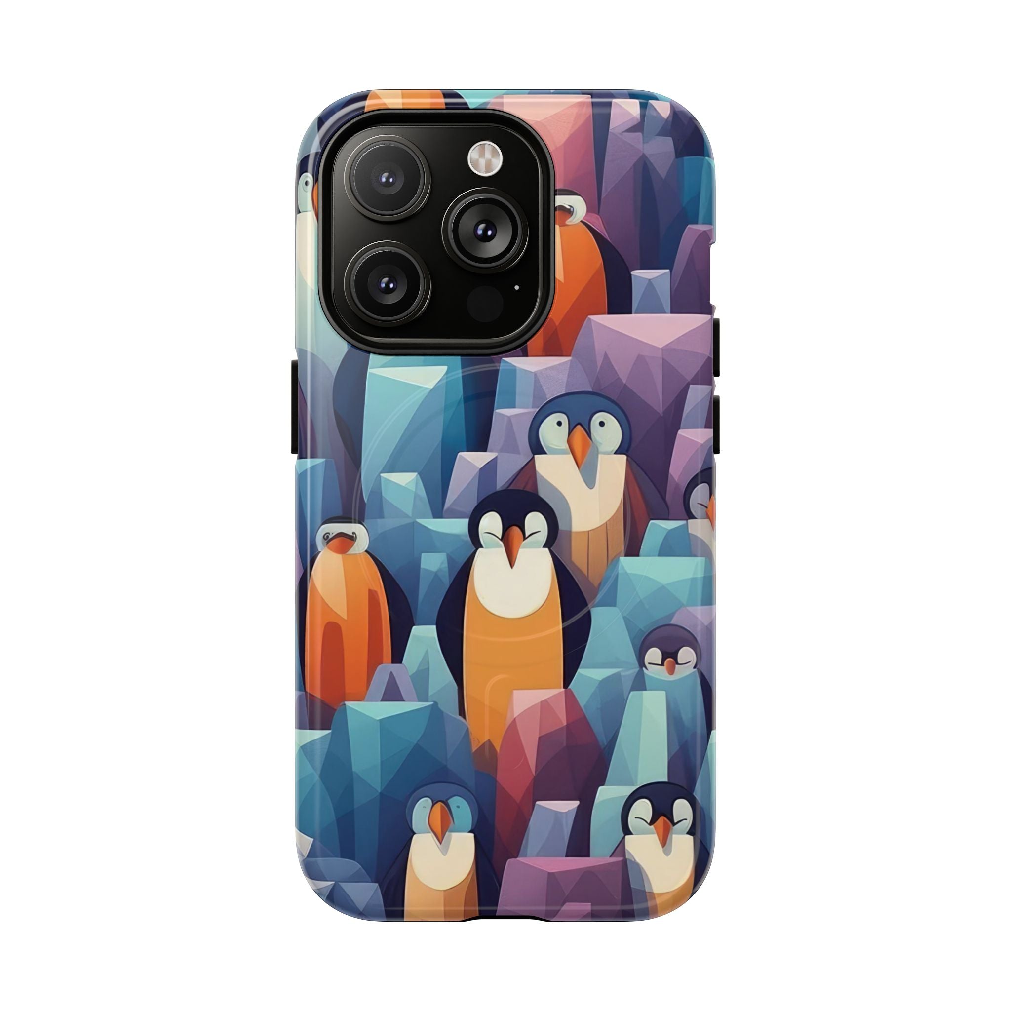 Penguin Family - Tough Magnetic Case