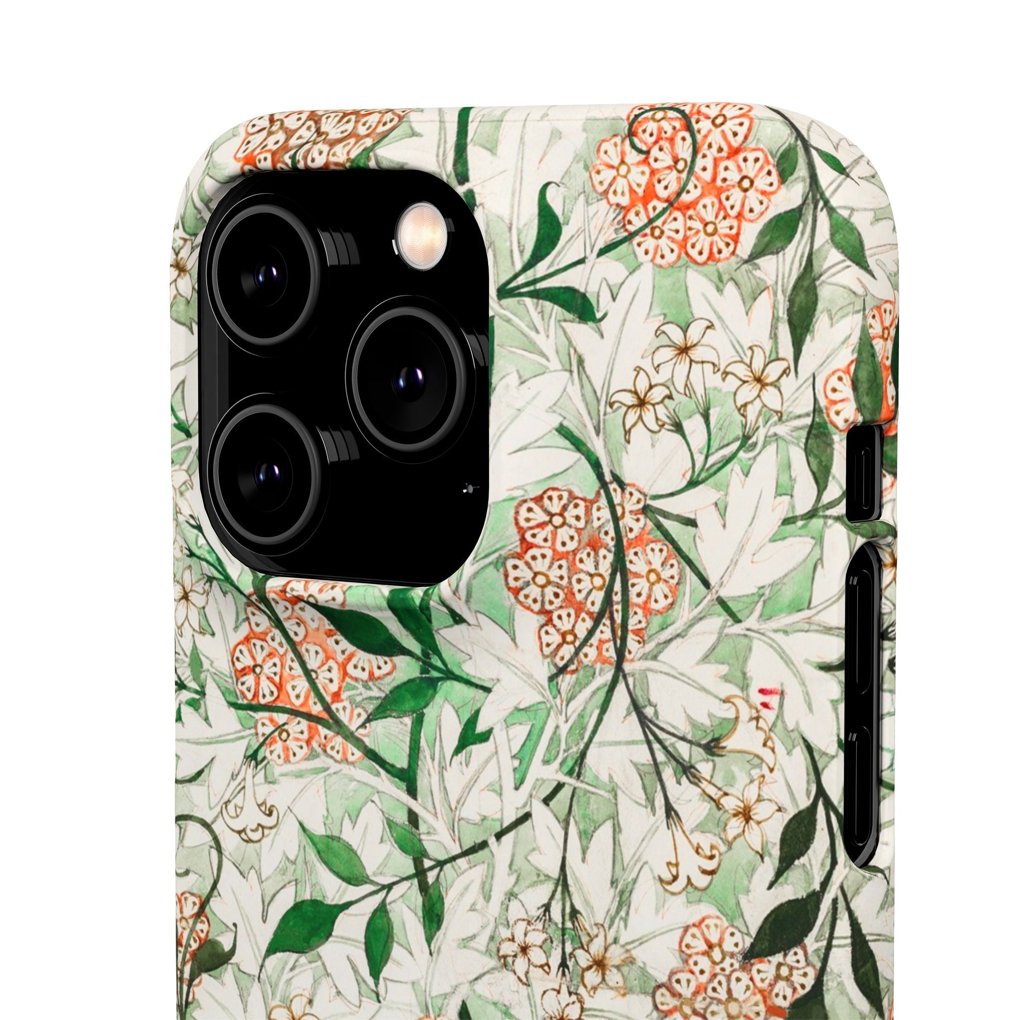 William Morris's (1834-1896) famous Jasmine pattern artwork - Snap Case