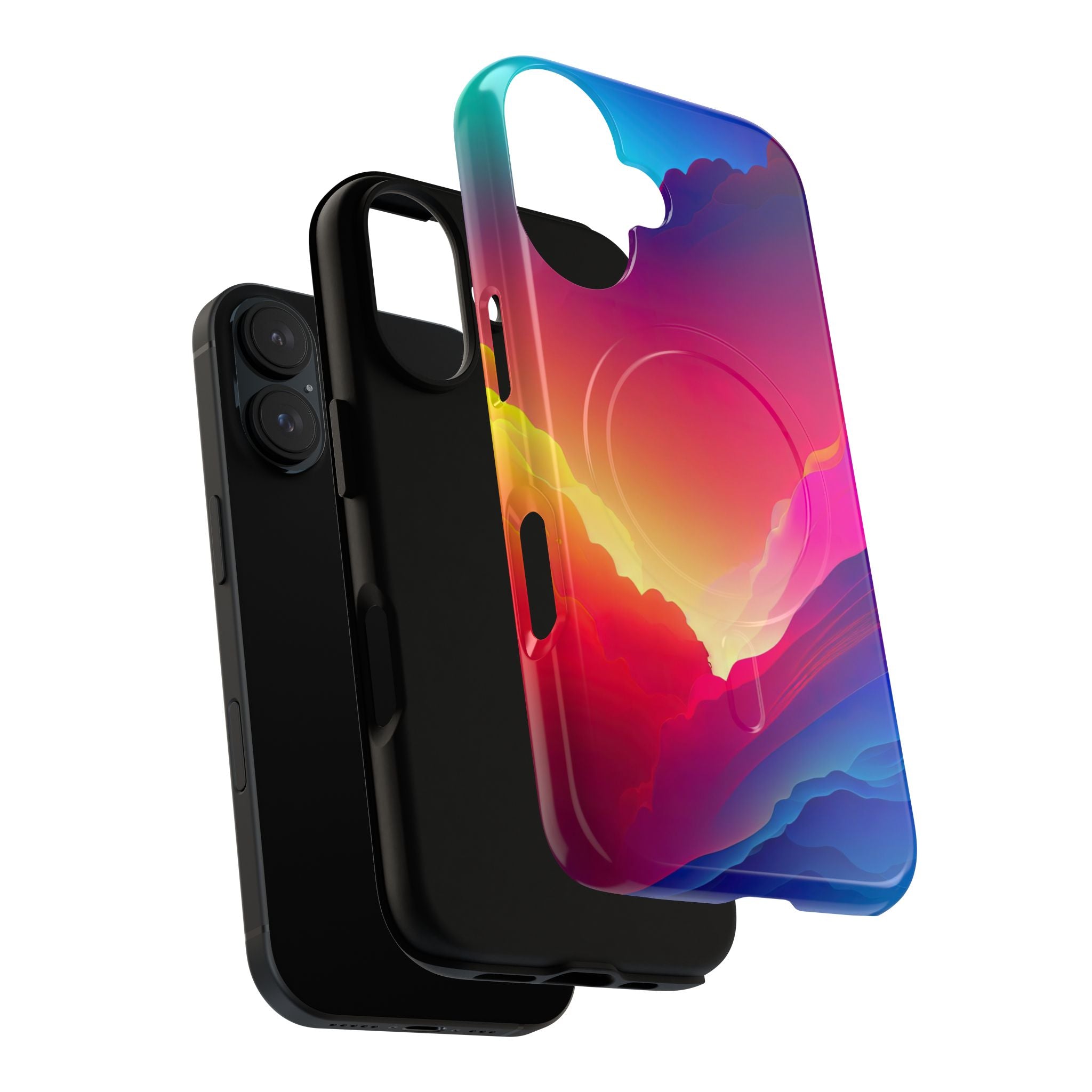 Rainbow Clouds - Tough Magnetic Case