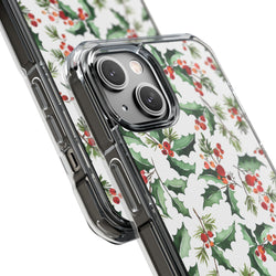 Image of Mistletoe - Magnetic Clear Impact Case