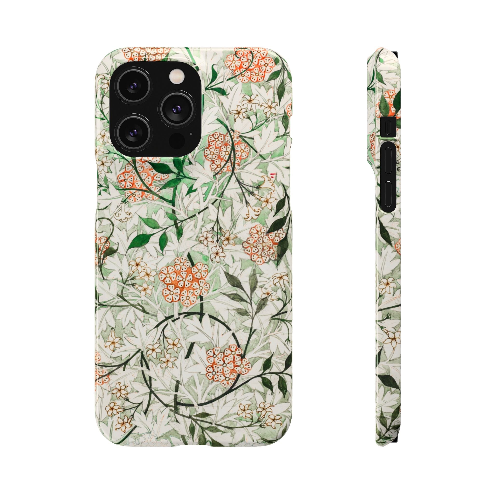 William Morris's (1834-1896) famous Jasmine pattern artwork - Snap Case