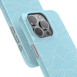 Image of Ocean Lines - Snap Case