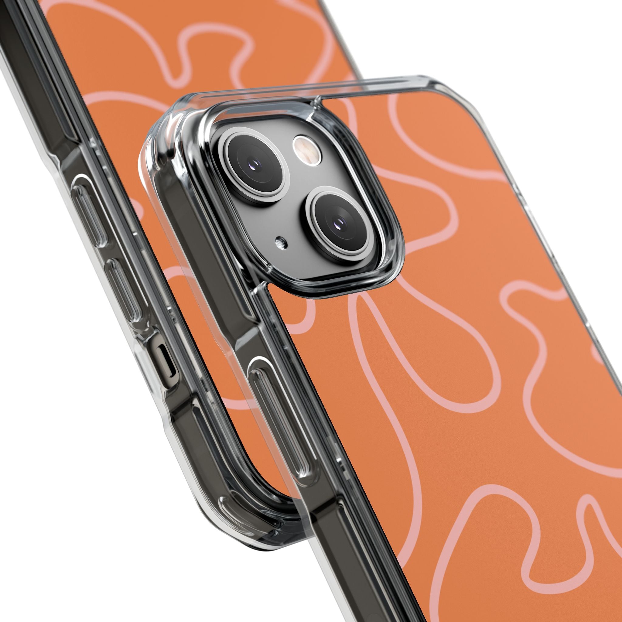 Retro Waves - Magnetic Clear Impact Case