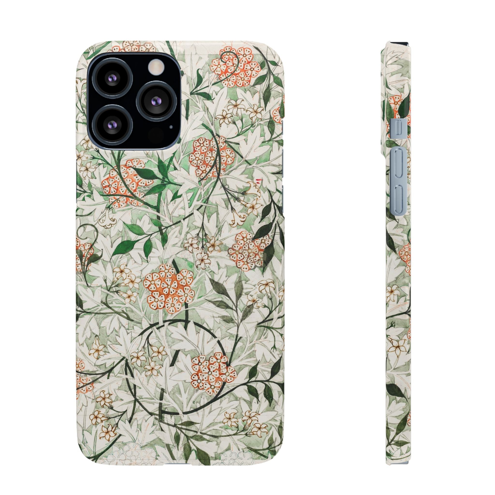 William Morris's (1834-1896) famous Jasmine pattern artwork - Snap Case