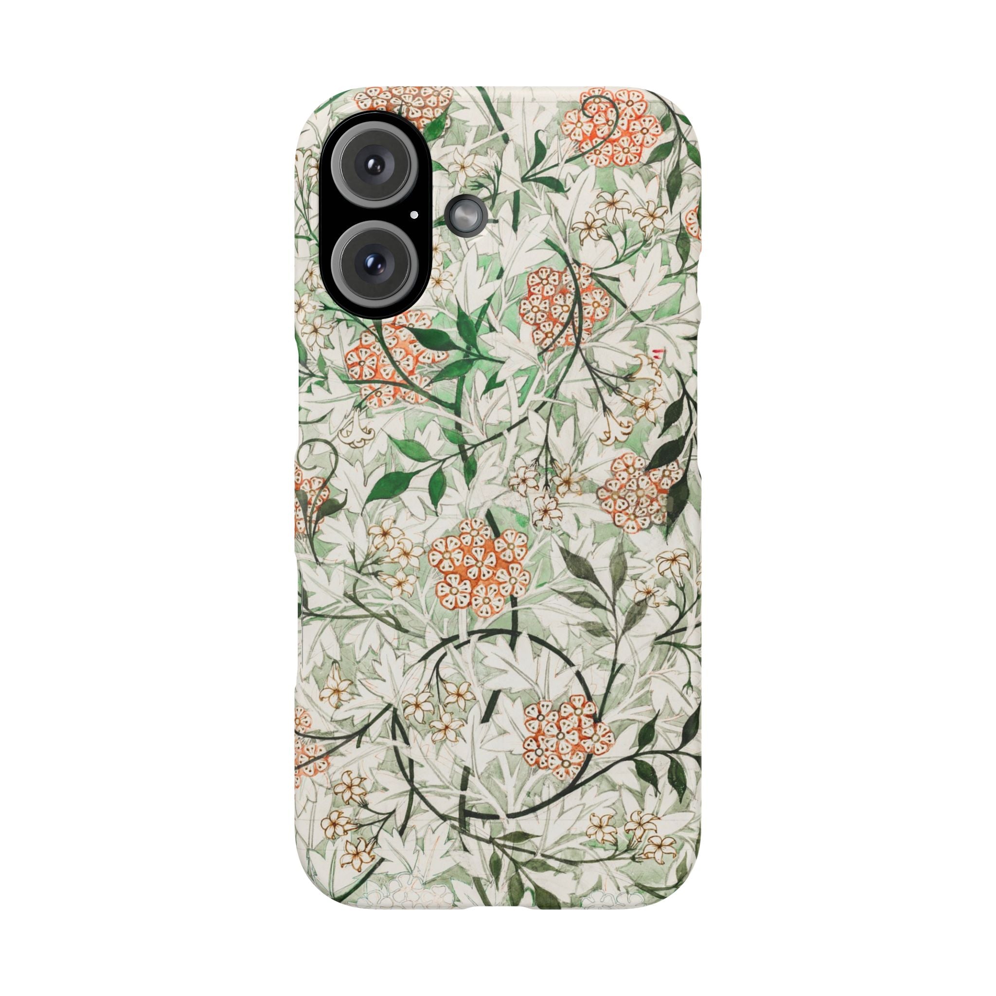 William Morris's (1834-1896) famous Jasmine pattern artwork - Snap Case