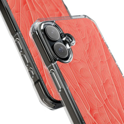 Image of Coral - Magnetic Clear Impact Case