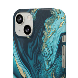 Image of Blue Marble - Snap Case