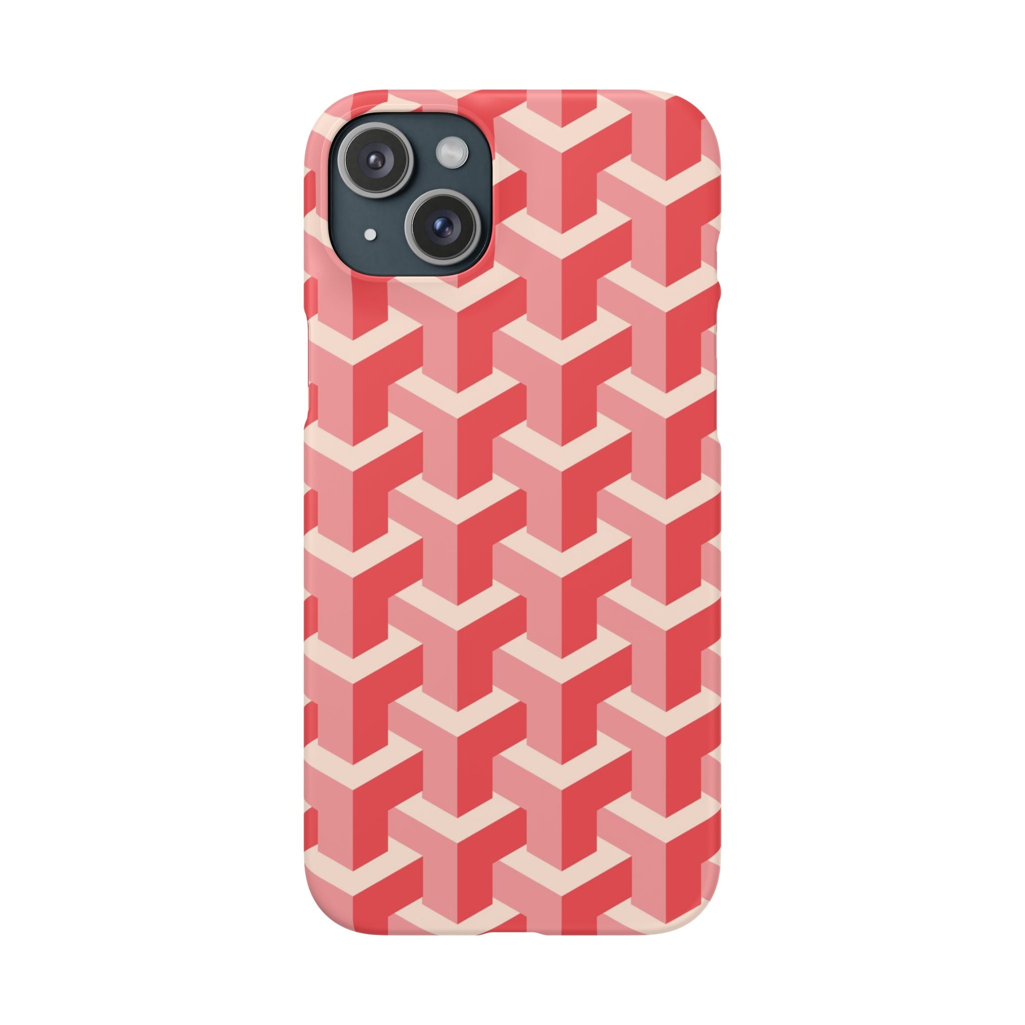 Pink Geo - Snap Case