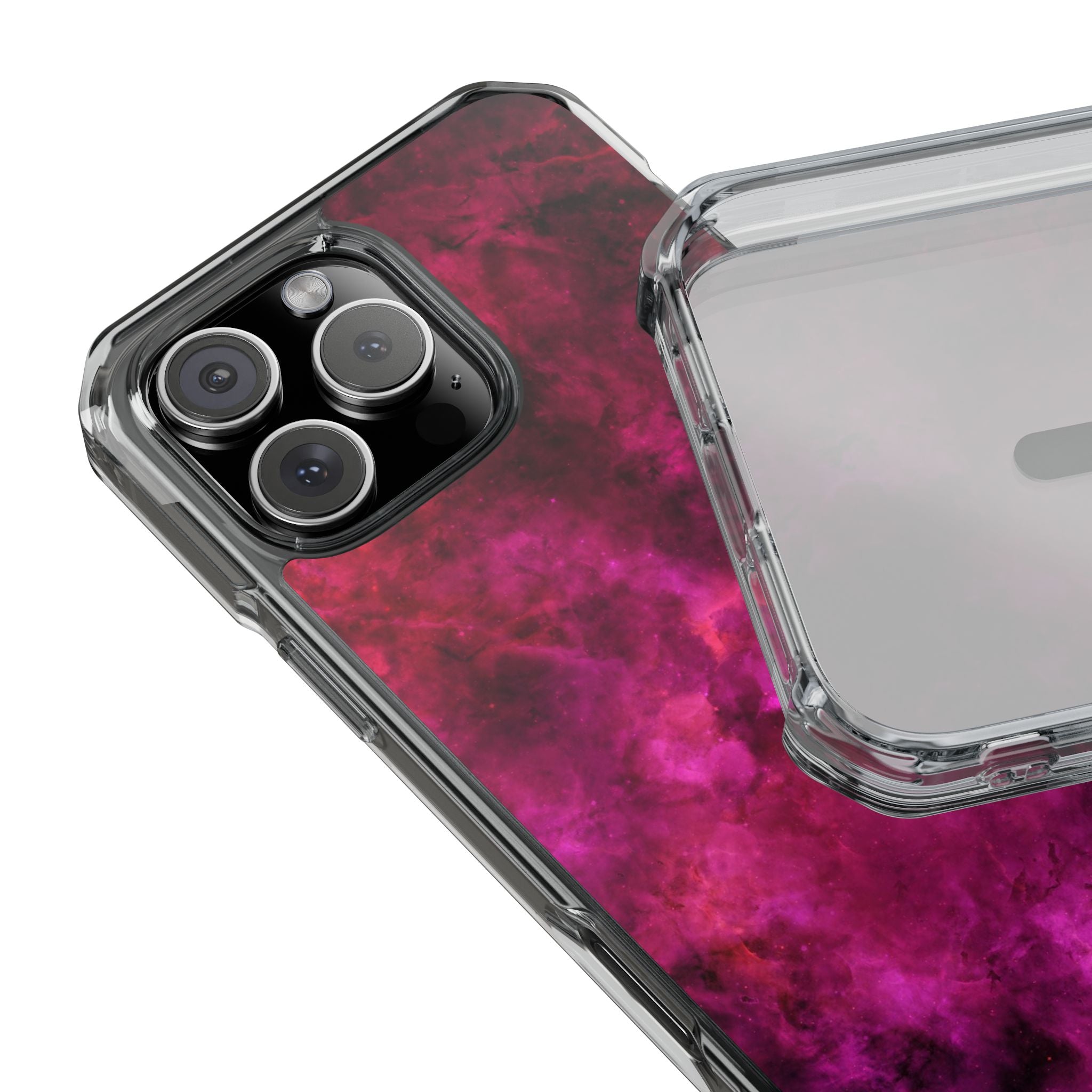 Cosmic Pink - Magnetic Clear Impact Case