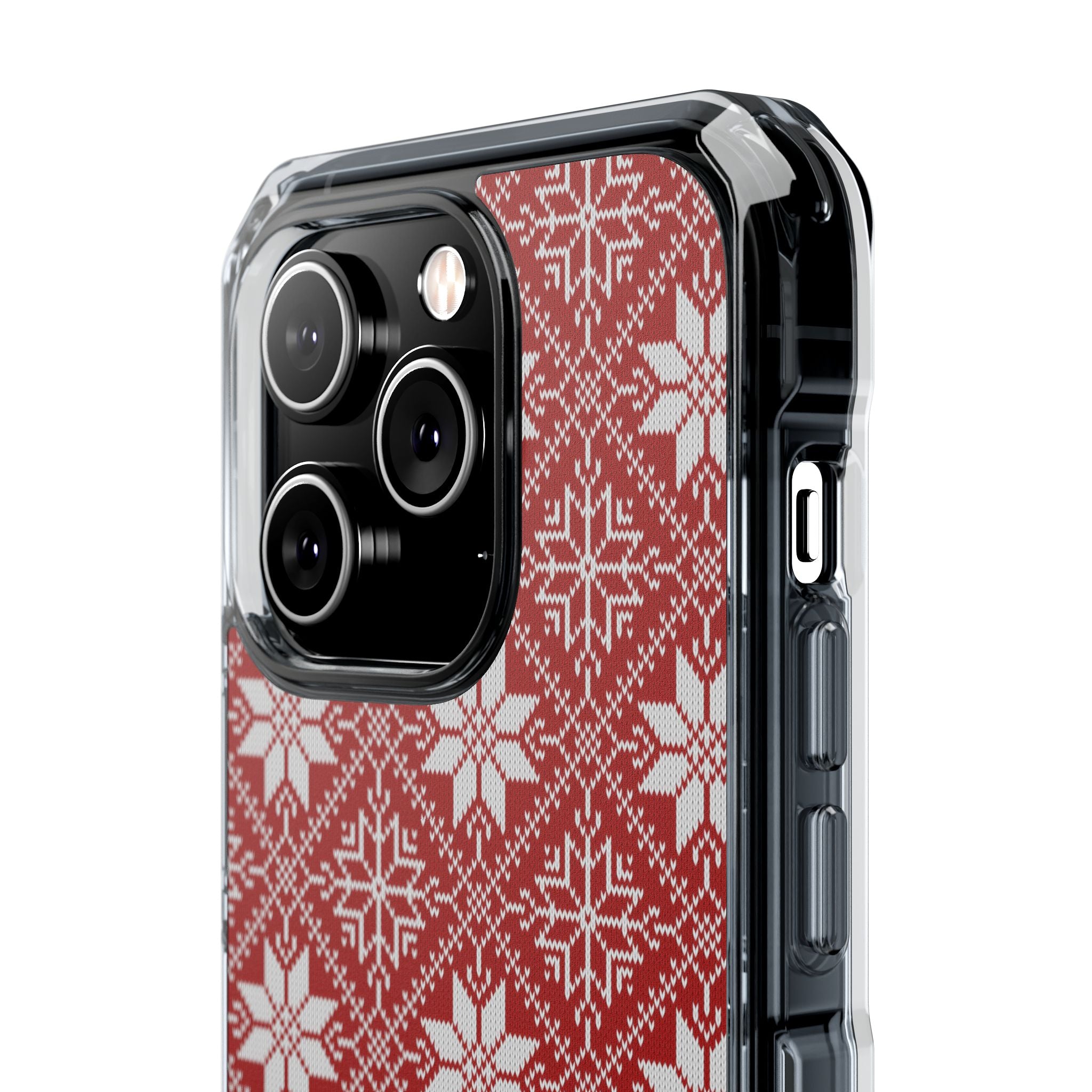 Snow Flake - Magnetic Clear Impact Case