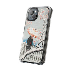 Image of Plum Tree in Snow by Hiroaki Takahashi - Magnetic Clear Impact Case