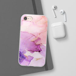 Image of Pink Marble - Flexi Case