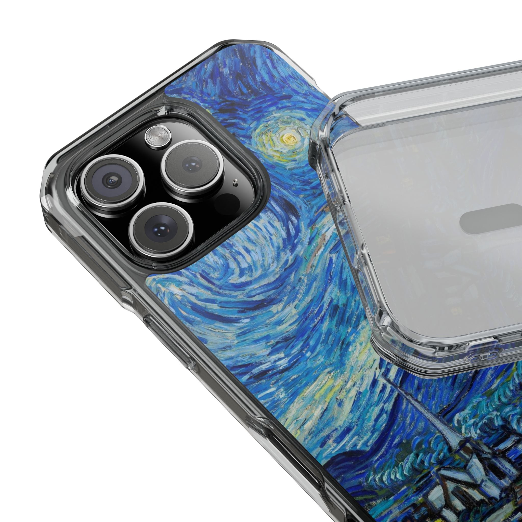 Vincent Van Gogh's The Starry Night - Magnetic Clear Impact Case