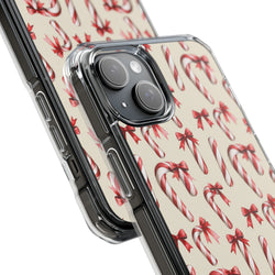 Image of Candy Cane Lane - Magnetic Clear Impact Case