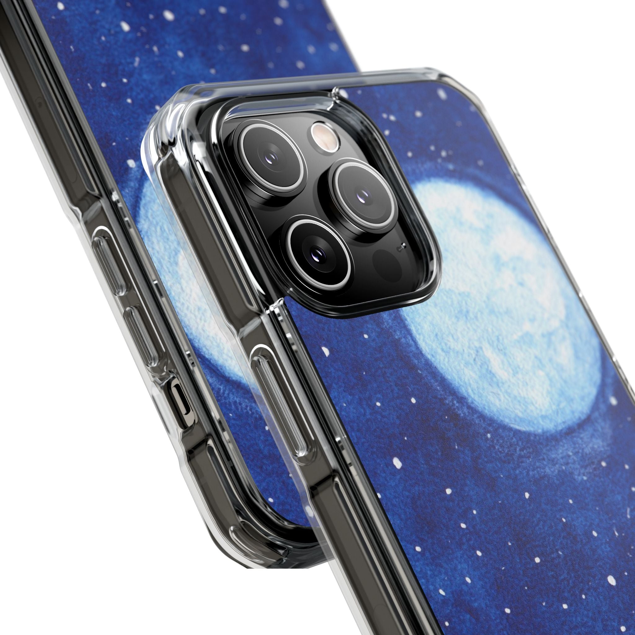 Night Moon - Magnetic Clear Impact Case